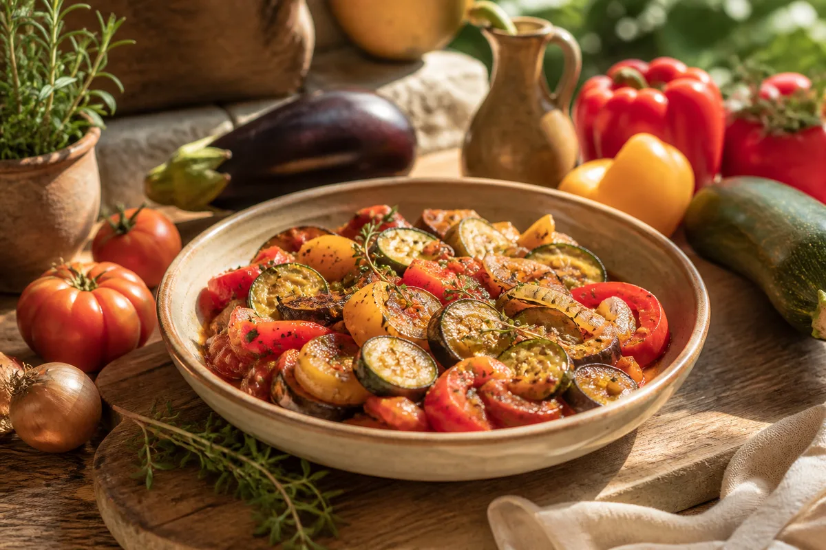 Ratatouille : la version qui respecte les légumes