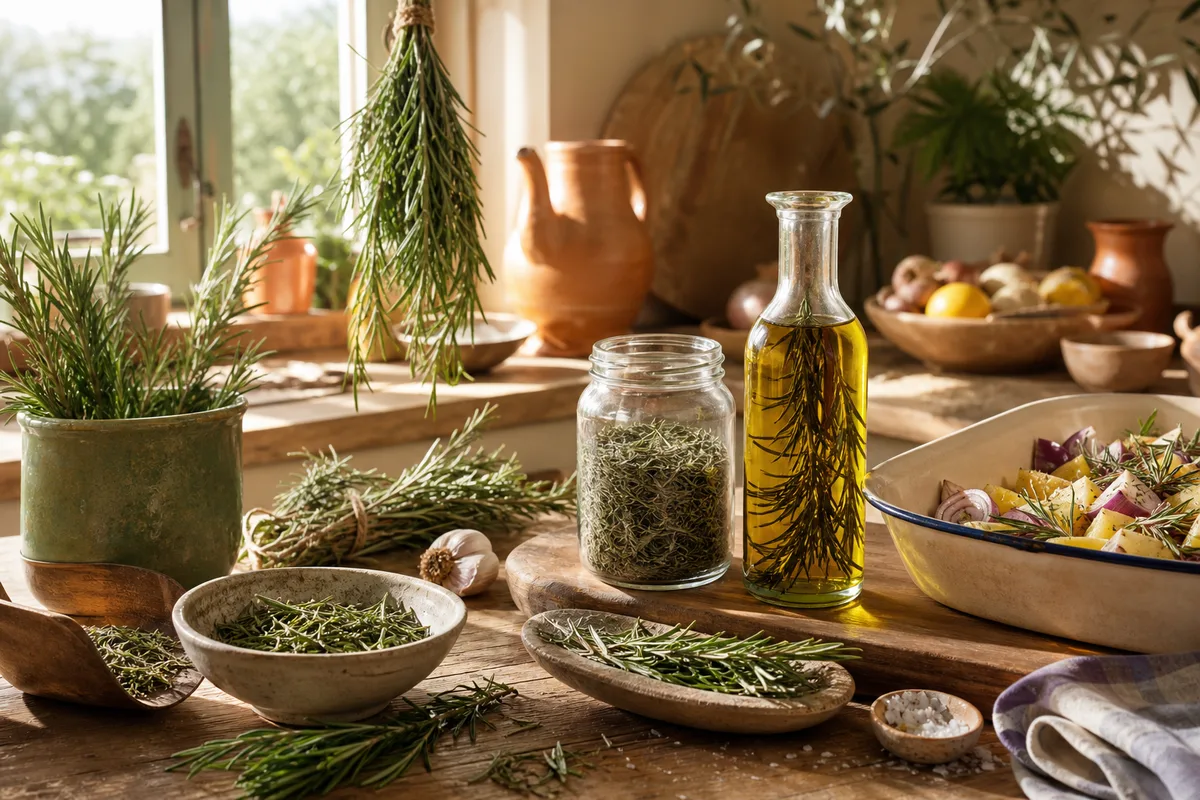 Romarin : usages en cuisine et conservation